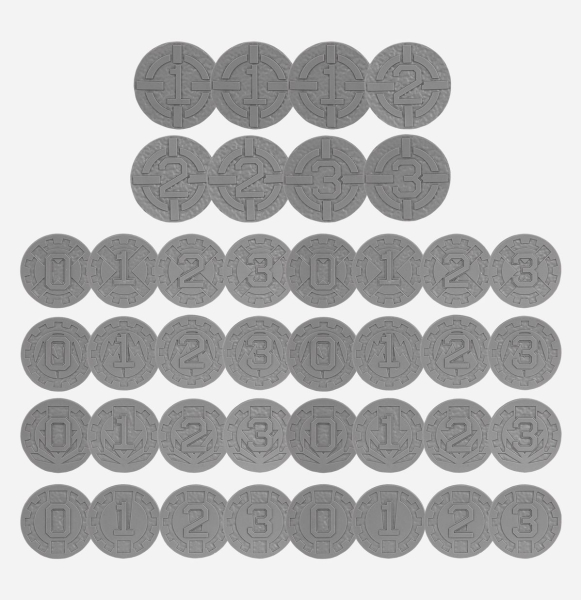 Warhammer - The Horus Heresy: Age of Darkness – Marker und Tokens-Sets